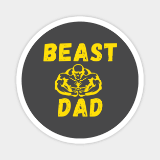 Beast Dad Magnet